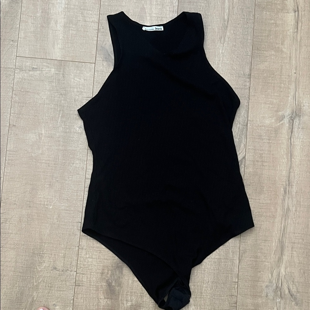 Reformation jeans bodysuit large